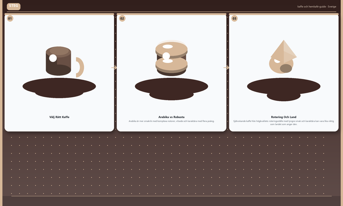 Komplett Guide Till Kaffe Och Hemkafé Jämförelse (2026)